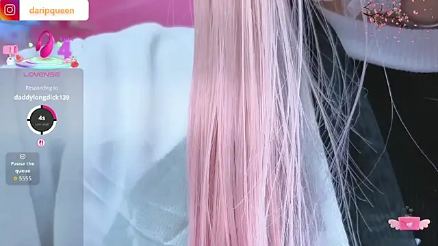 DaripQueen online show from October 3, 2025, 2:47 pm