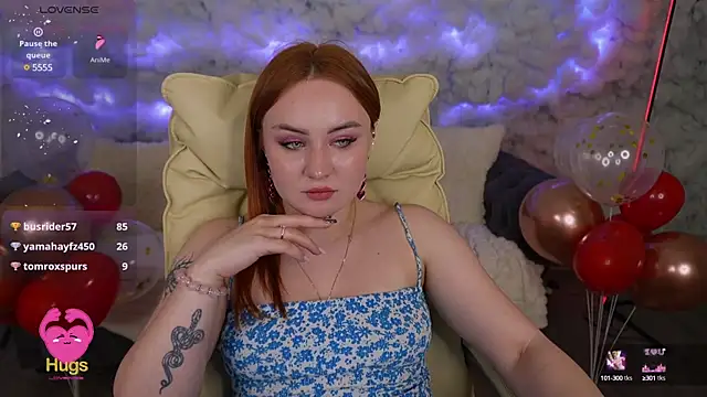 LovelyBell online show from February 12, 2025, 3:18 am