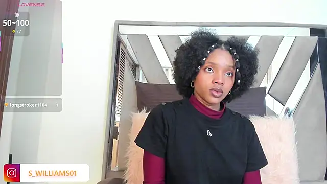 sara williams01 online show from November 21, 2025, 1:10 pm