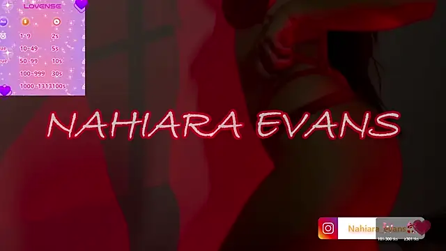 NahiaraEvans  online show from June 5, 2026, 11:10 pm
