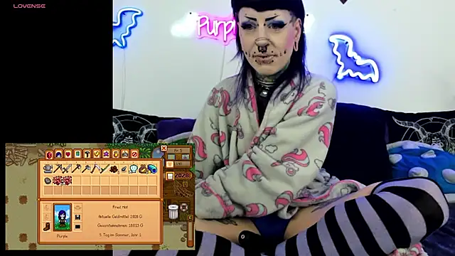 Purple Coffin666 online show from May 7, 2026, 10:42 am