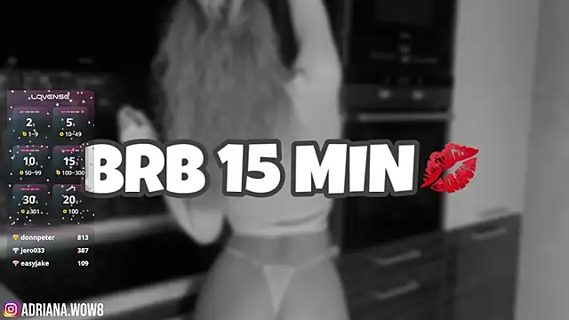 Snapshot of adrianawow1 chatting on February 3, 2025, 3:42 am adrianawow1 online show from February 3, 2025, 3:42 am