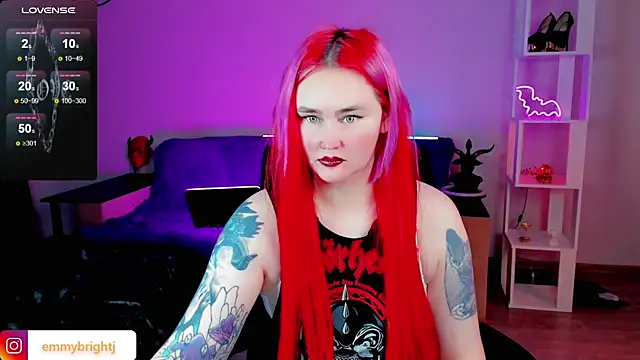 Snapshot of Emmybrightj_ chatting on January 20, 2025, 12:04 am Emmybrightj online show from January 20, 2025, 12:04 am