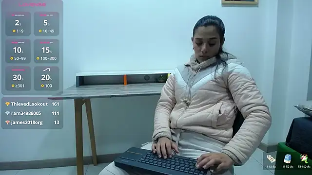 floriamANDjazmin online show from January 18, 2025, 11:22 pm