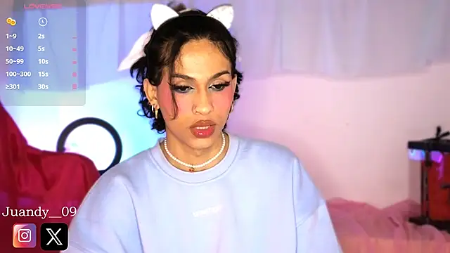 Snapshot of Abby_bella09 chatting on March 16, 2025, 8:10 am Abby bella09 online show from March 16, 2025, 8:10 am