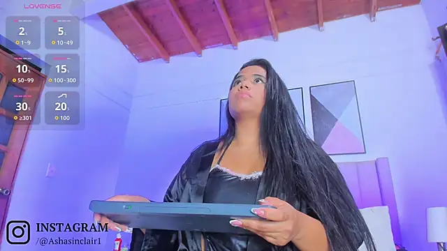 AshaSinclair online show from September 10, 2025, 4:12 am