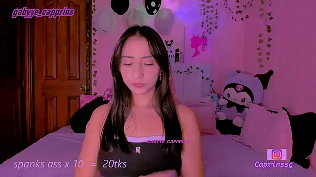 gabyye capprins online show from January 11, 2026, 12:48 am