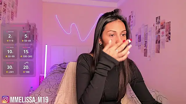 Melissamew1 online show from January 17, 2025, 5:11 am