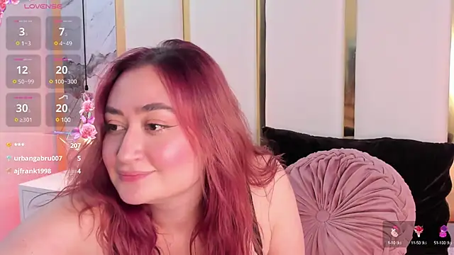 SalommeFlores online show from February 20, 2025, 3:12 am