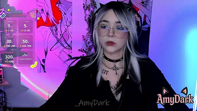  AmyDark online show from March 15, 2026, 11:22 pm