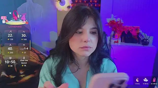 Jenna Adams  online show from October 30, 2025, 1:40 am