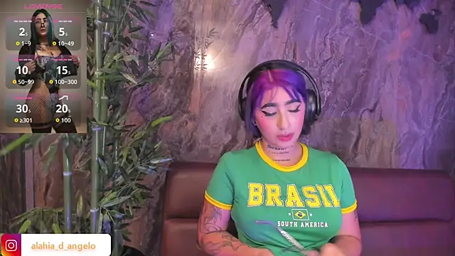 Alahia Dangelo online show from November 22, 2025, 5:34 pm