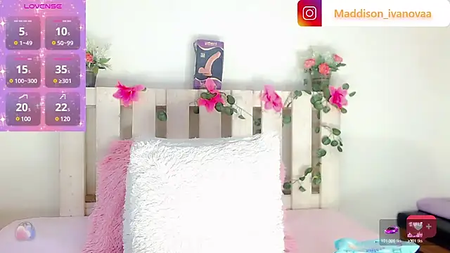 Madisson Ivanova online show from January 28, 2025, 1:59 pm