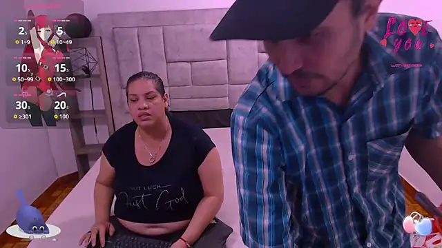 Candy and Jh0n online show from February 24, 2026, 7:56 pm