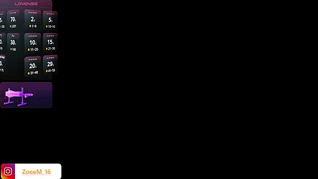 Zoe1 2 online show from March 24, 2026, 8:03 pm