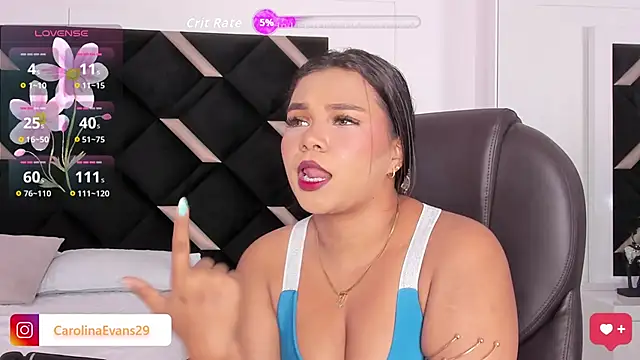 Carolina Evanss online show from May 13, 2026, 4:10 am