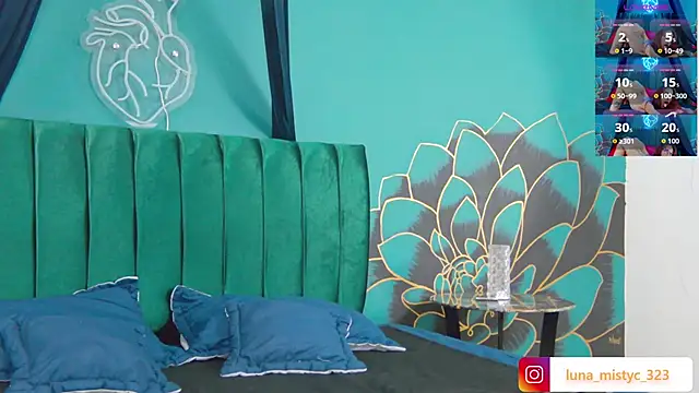 Snapshot of Lunamistyc chatting on January 15, 2026, 8:23 pm Lunamistyc online show from January 15, 2026, 8:23 pm