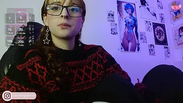 CelesteAyase online show from January 17, 2026, 3:00 am