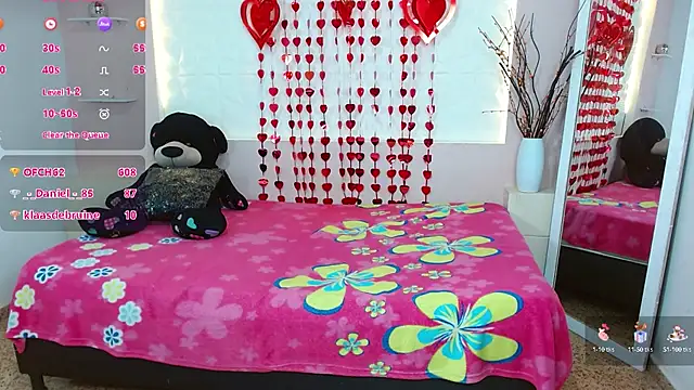 Snapshot of GemaRush chatting on February 14, 2025, 6:08 pm GemaRush online show from February 14, 2025, 6:08 pm