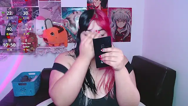 Snapshot of Pinky-Flower chatting on November 7, 2025, 1:11 pm Pinky-Flower online show from November 7, 2025, 1:11 pm