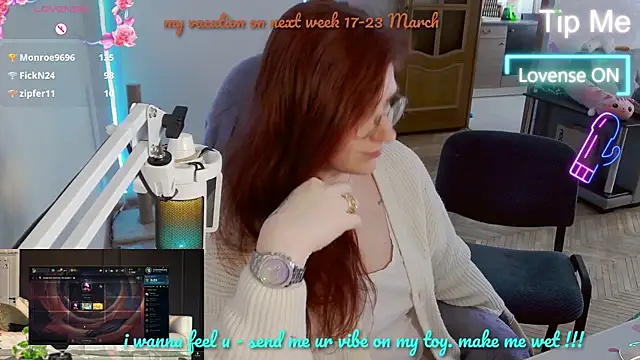 LesyaOxi online show from March 16, 2025, 11:27 am