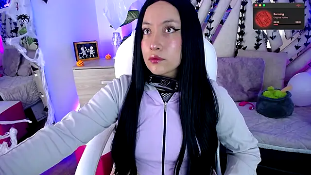 Snapshot of NyxAndria_1 chatting on October 31, 2025, 12:55 am NyxAndria 1 online show from October 31, 2025, 12:55 am