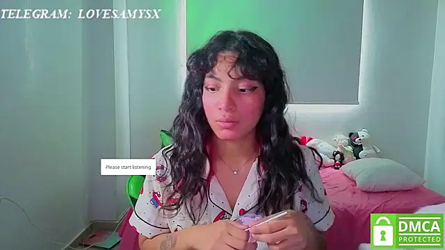 Lovelyamyy online show from April 6, 2026, 9:27 pm