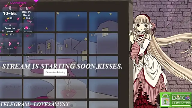 Lovelyamyy online show from April 8, 2026, 6:41 pm