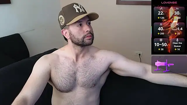 hairyncuteass online show from July 12, 2026, 3:14 pm