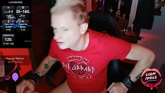 LiamIdols online show from November 5, 2025, 8:09 pm