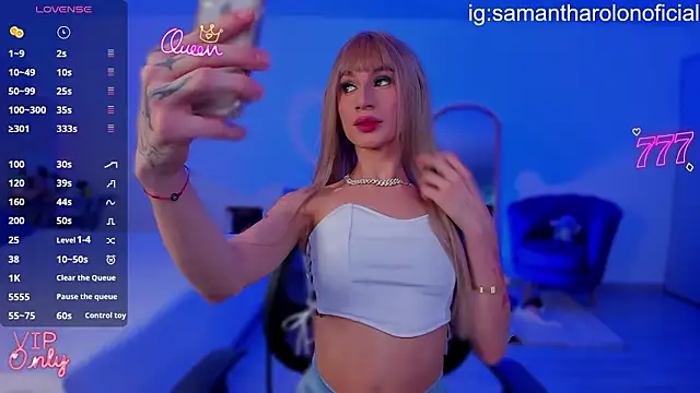 Samantha Rolon online show from March 13, 2026, 12:06 am