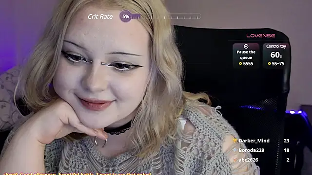 Electro doll online show from March 11, 2025, 9:15 pm