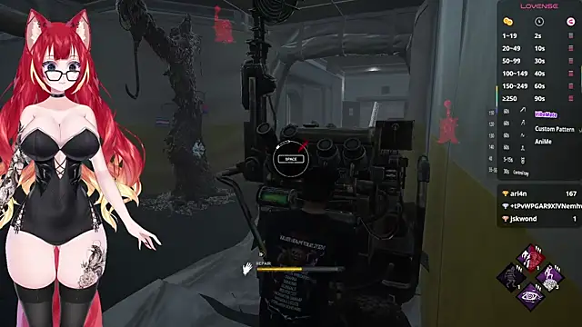 LewdKira VT online show from January 29, 2025, 1:17 pm