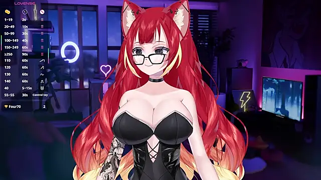 LewdKira VT online show from February 3, 2025, 7:07 am