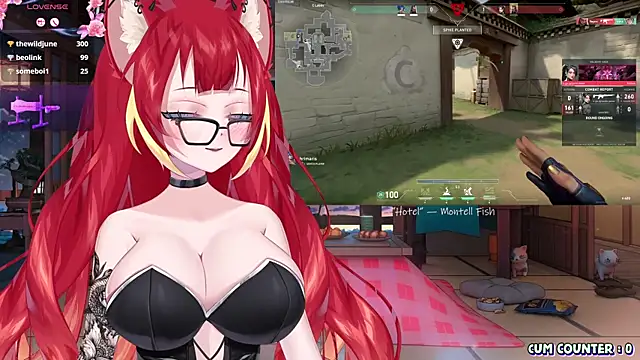 LewdKira VT online show from March 19, 2025, 10:55 am