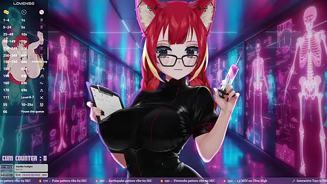 LewdKira VT online show from April 13, 2026, 8:31 am