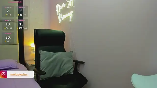 MelodyWinx online show from November 3, 2025, 11:15 pm