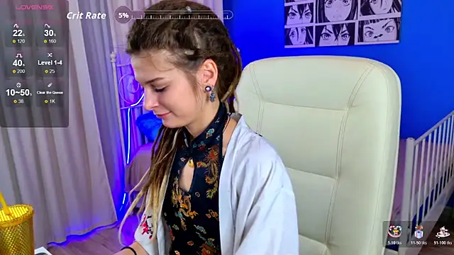 Snapshot of AnTikaMy chatting on November 6, 2025, 7:37 pm AnTikaMy online show from November 6, 2025, 7:37 pm