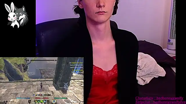 Snapshot of BadBunnyXWolfyLive chatting on November 12, 2025, 6:19 pm BadBunnyXWolfyLive online show from November 12, 2025, 6:19 pm