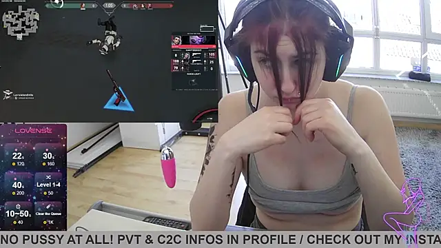 Gamergirl-Linela online show from February 18, 2025, 1:00 pm