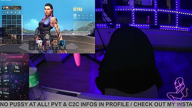 Gamergirl-Linela online show from February 19, 2025, 9:03 pm