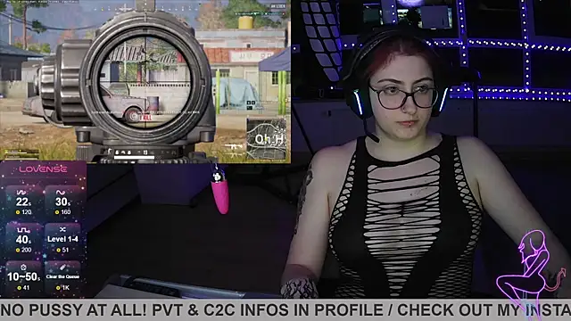 Gamergirl-Linela online show from March 19, 2025, 8:00 pm