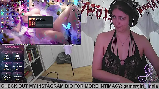 Gamergirl-Linela online show from October 28, 2025, 9:46 am