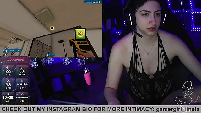 Gamergirl-Linela online show from December 14, 2025, 5:07 pm