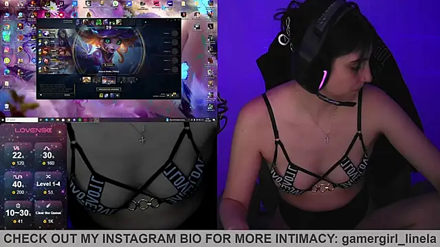 Gamergirl-Linela online show from January 13, 2026, 12:05 am