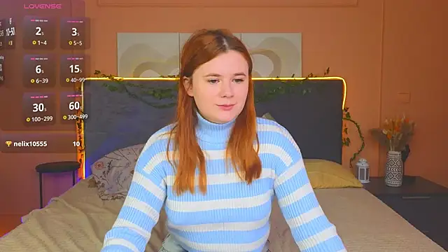 Eva Starlight online show from November 28, 2025, 4:15 am