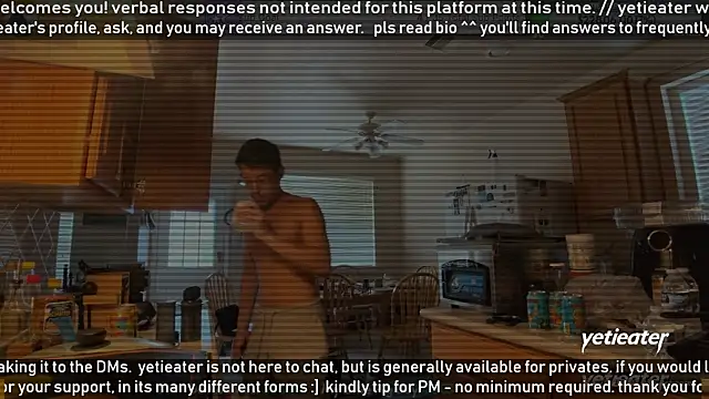 Snapshot of yetieater chatting on July 15, 2026, 7:08 pm yetieater online show from July 15, 2026, 7:08 pm