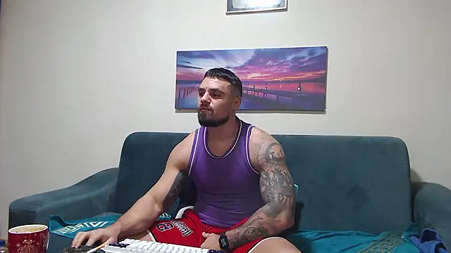 Tiberius hunk online show from January 10, 2026, 5:42 am