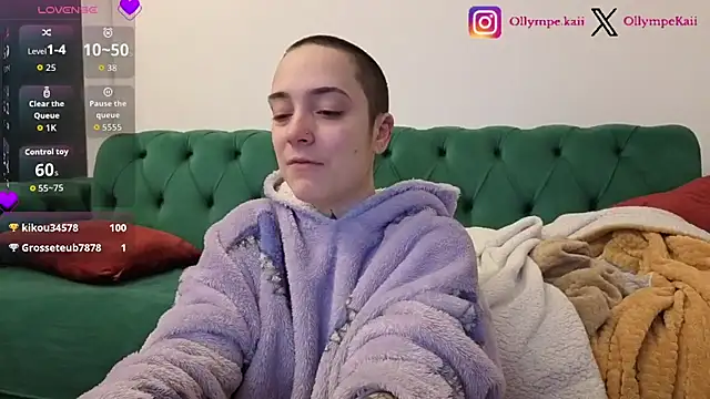 OllympeKaii online show from November 29, 2025, 5:43 am