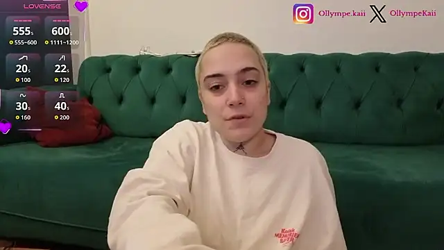 OllympeKaii online show from January 9, 2026, 4:43 pm